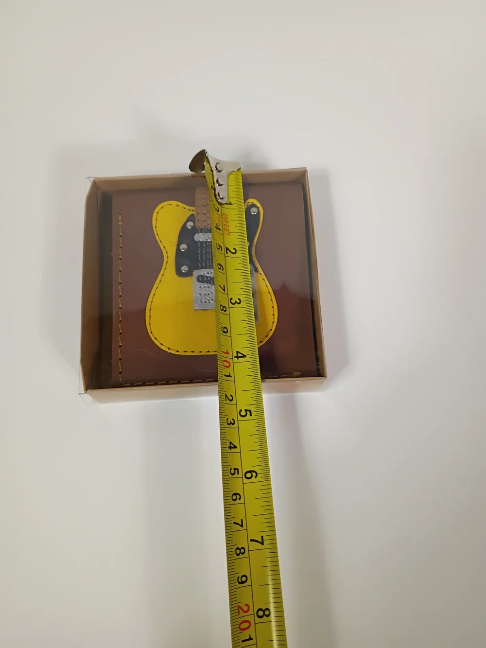 AXE HEAVEN Genuine Leather Classic Blonde Electric Guitar Wallet Gift, GW-002